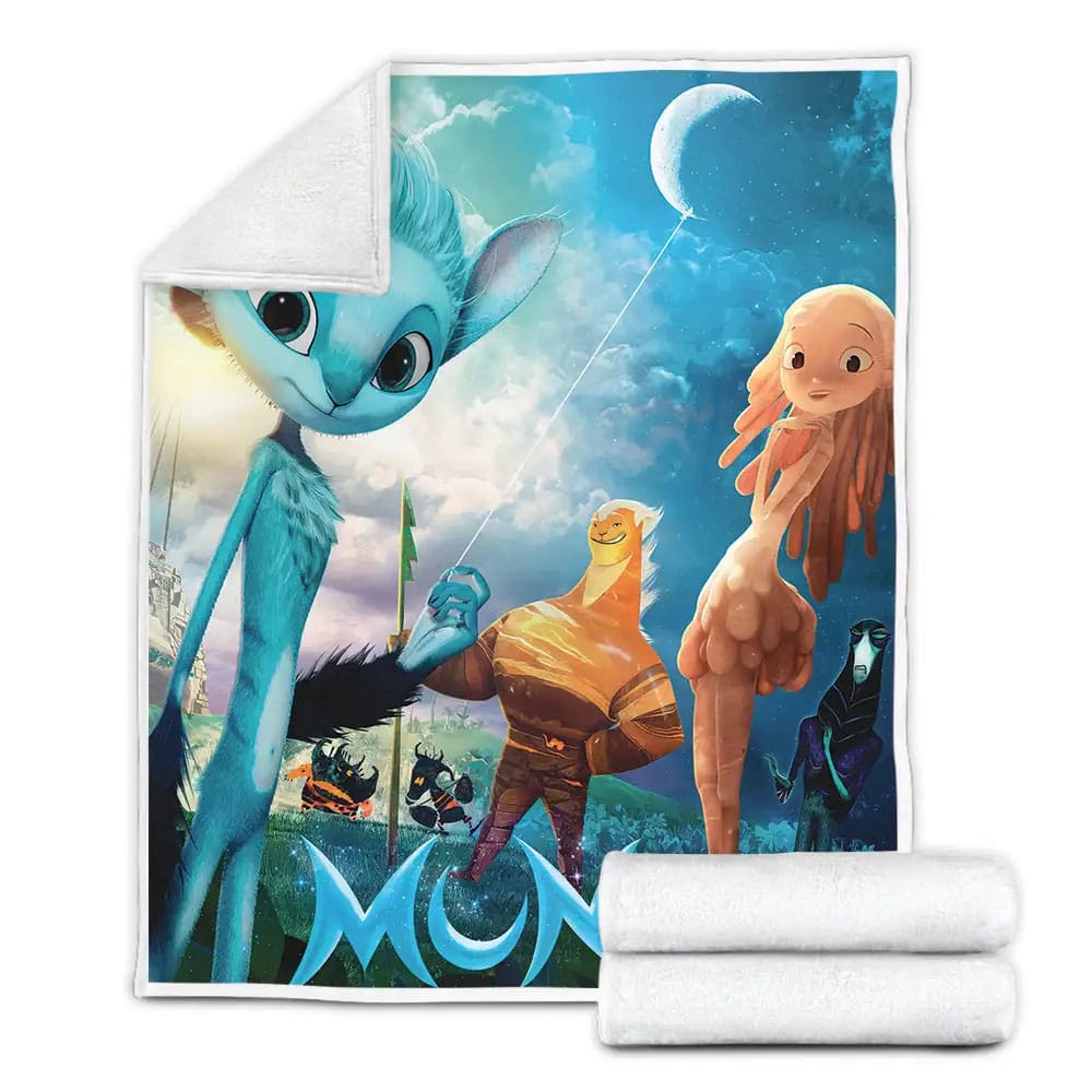 Movie Mune Guardian Of The Moon V 3D Fleece Blanket Gift For Christmas Thanksgiving Halloween