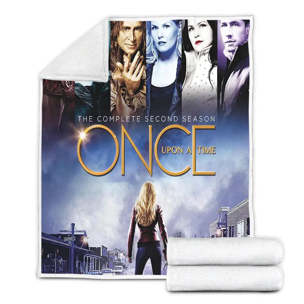 Once Upon A Time 2011-2018 Movie The Complete Second Season Fleece Blanket Perfect 