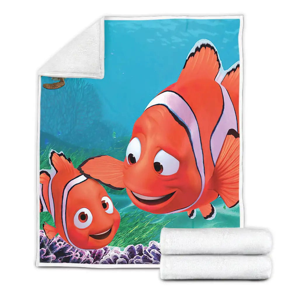 Finding Nemo Fathers And Sons Fleece Blanket Gift For Birthday Halloween Christmas Thanksgiving