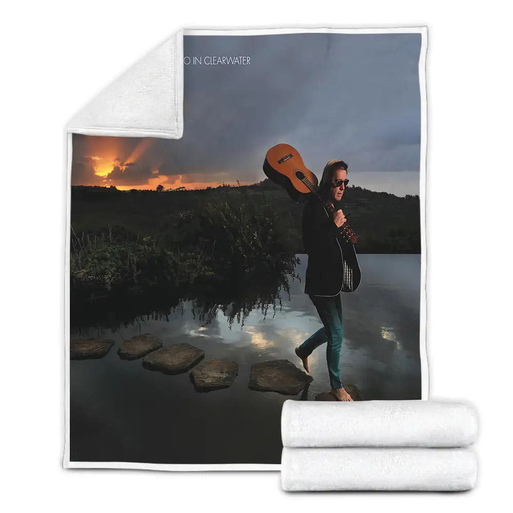 Todd Rundgren Album Solo In Clearwater Fleece Blanket Gift For Christmas Thanksgiving Halloween