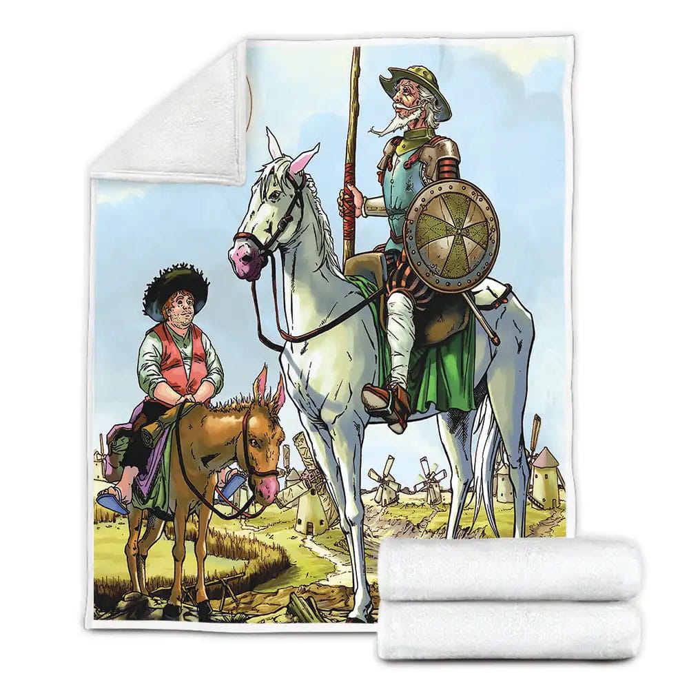 The Man Who Killed Don Quixote Movie Art Fleece Blanket Gift For Christmas Thanksgiving Halloween