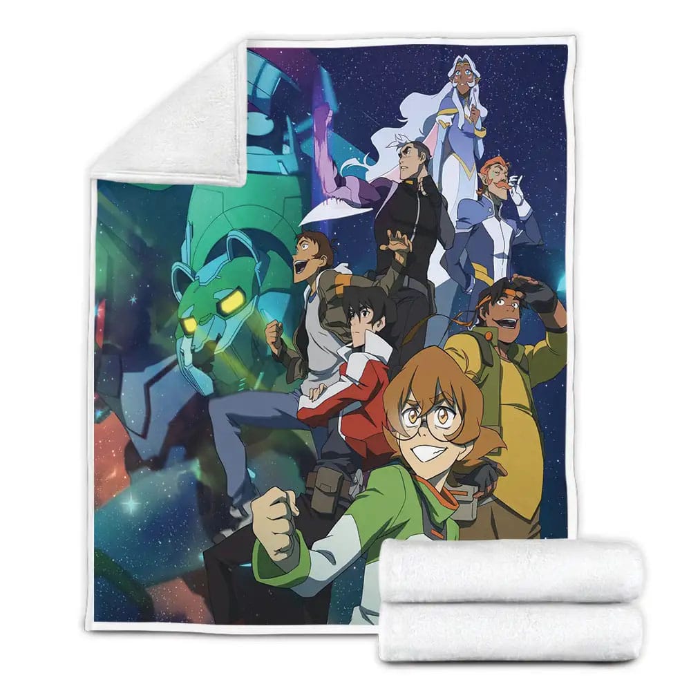Legendary Defender All Characters Fleece Blanket Gift For Birthday Halloween Christmas Thanksgiving