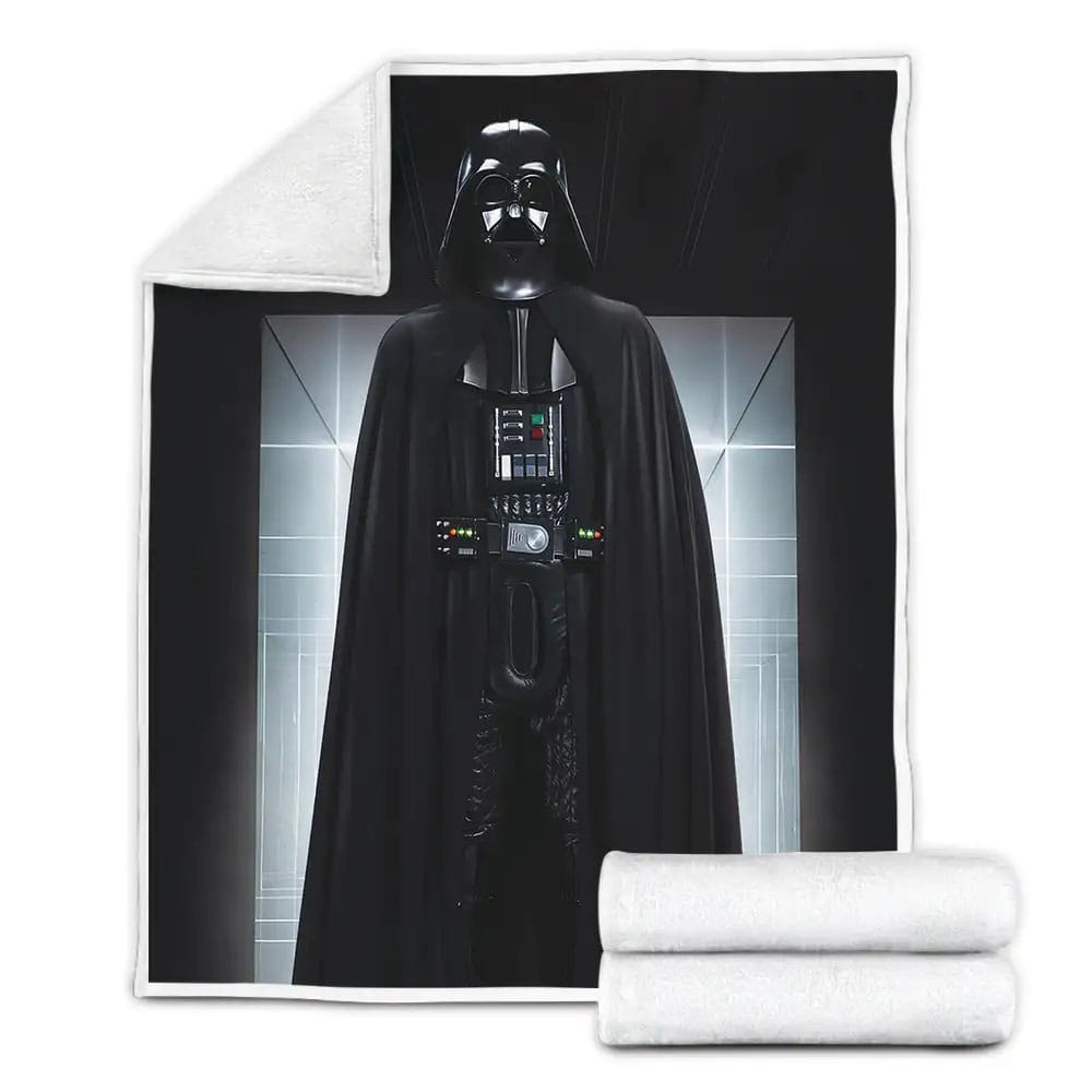 Star Wars Darth Vader Reborn Illustration Fleece Blanket Gift For Christmas Thanksgiving Halloween