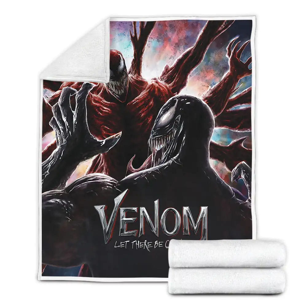 Venom Let There Be Carnage Movie Multi-Limbed Monster Fleece Blanket Gift For Wife Husband Besties