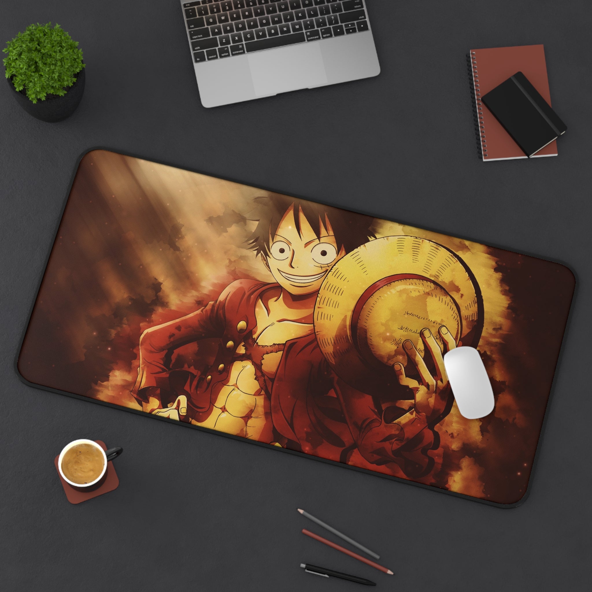Allleftout Monkey D Luffy Anime Desk Mat