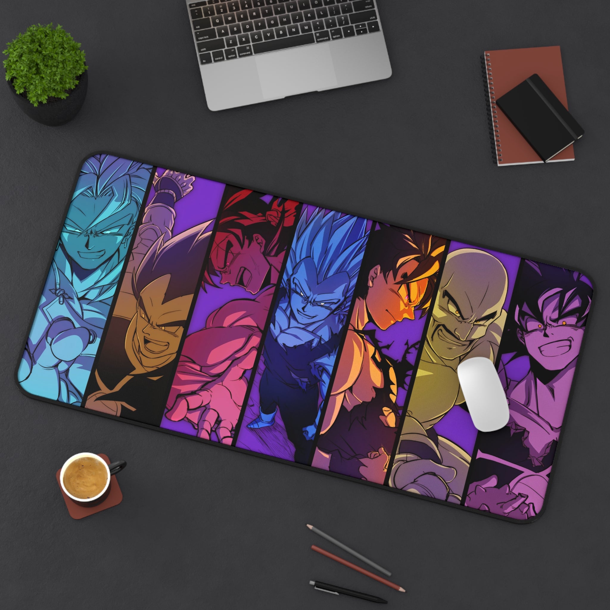 Allleftout Desk Mat Anime Dragon Ball Characters