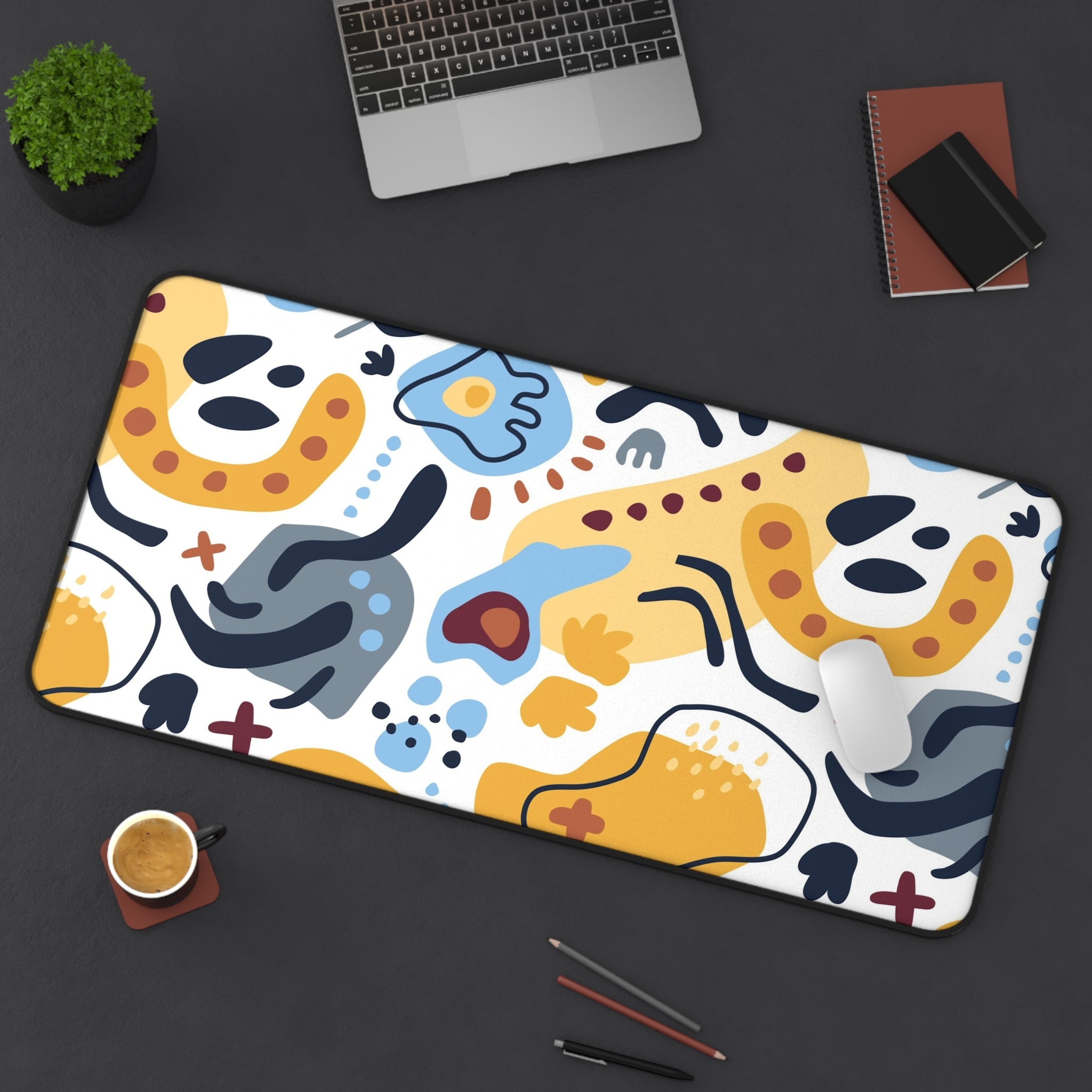 Allleftout Desk Mat Abstract Element
