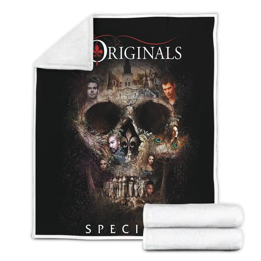 The Originals Specials Movie Poster Fleece Blanket Gift For Birthday Halloween Christmas Thanksgiving