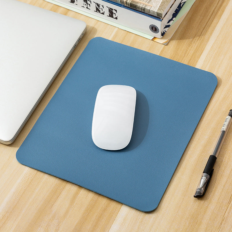 Allleftout Small Waterproof Solid Color Mousepad Simple Desk Pad
