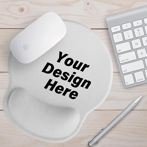 Allleftout Custom Photo Mousepad 3D With Silicone Wrist Rest Ergonomic Playmat