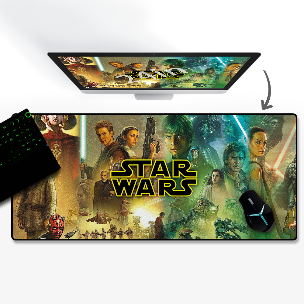 Allleftout Custom Mouse Pads Gaming Mouse Pads Customize Size Mousepad Star War Mouse Pad Best Mouse Mat