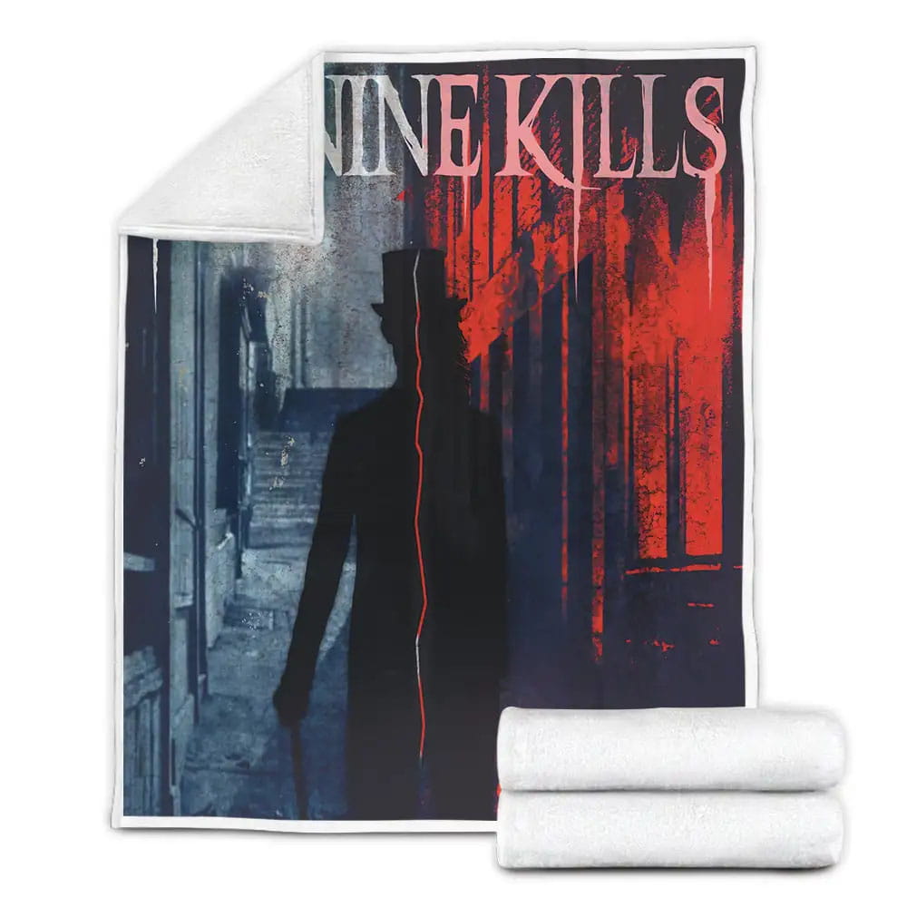 Ice Nine Kills Band Me Myself And Hyde Fleece Blanket Gift For Birthday Halloween Christmas Thanksgiving