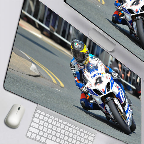 Allleftout Custom Photo Mousepad Motorcycle Mousepad 35"X16"