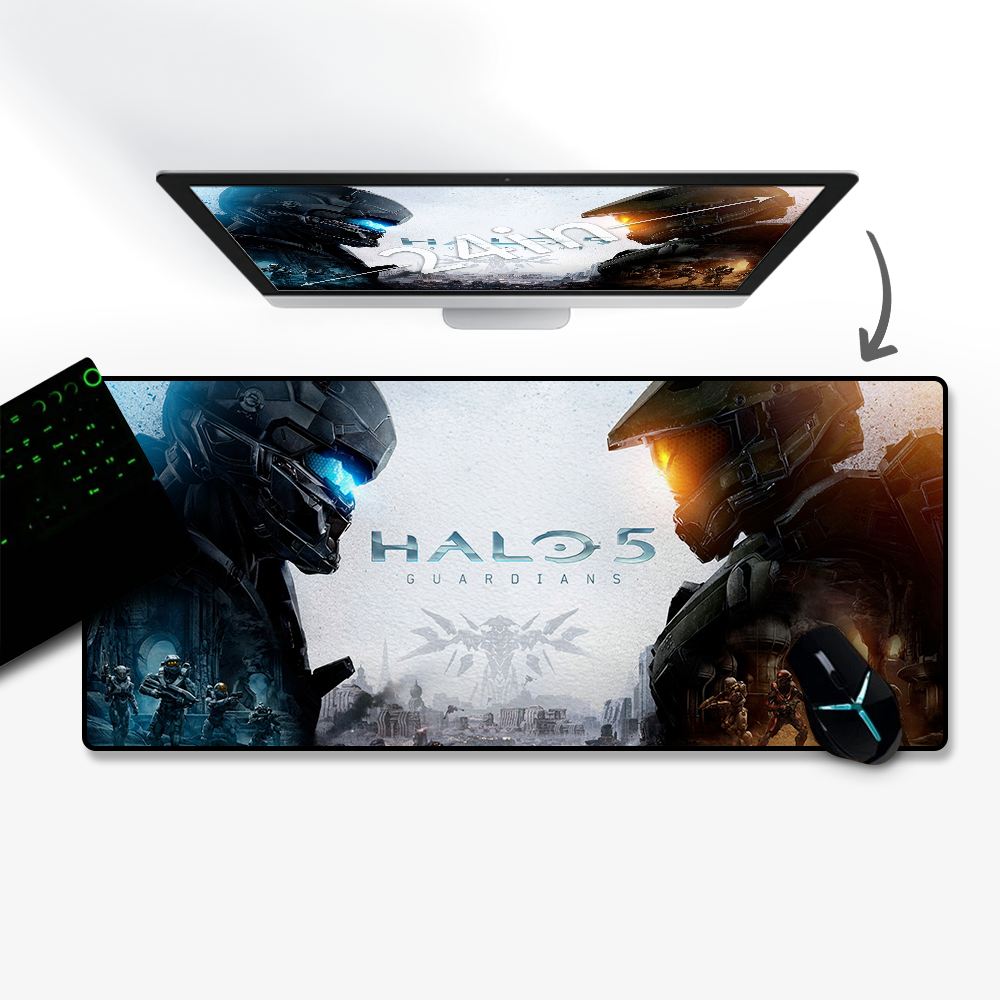 Allleftout Custom Photo Mousepad Halo Mousepad 31"X12"
