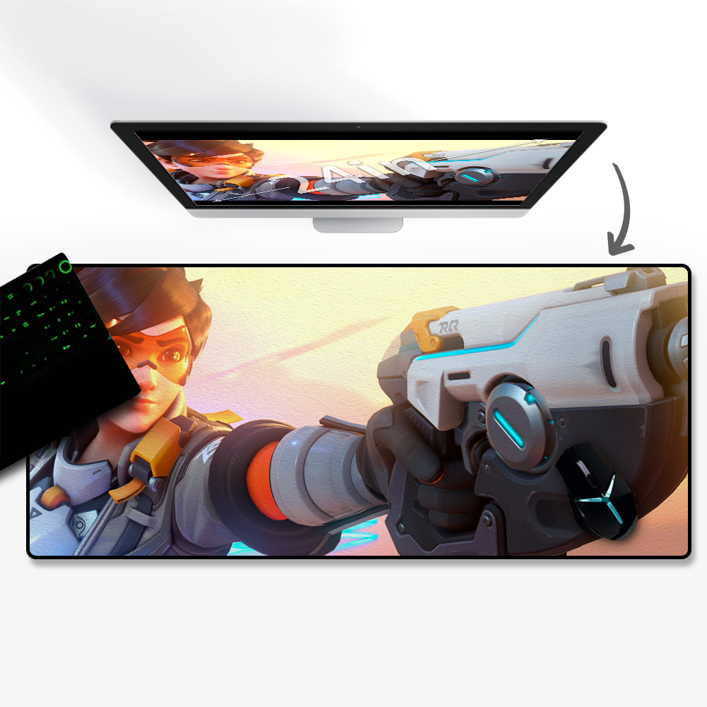 Allleftout Custom Mouse Pads Gaming Mouse Pads Customize Size Mousepad Overwatch Mouse Pad Best Mouse Mat