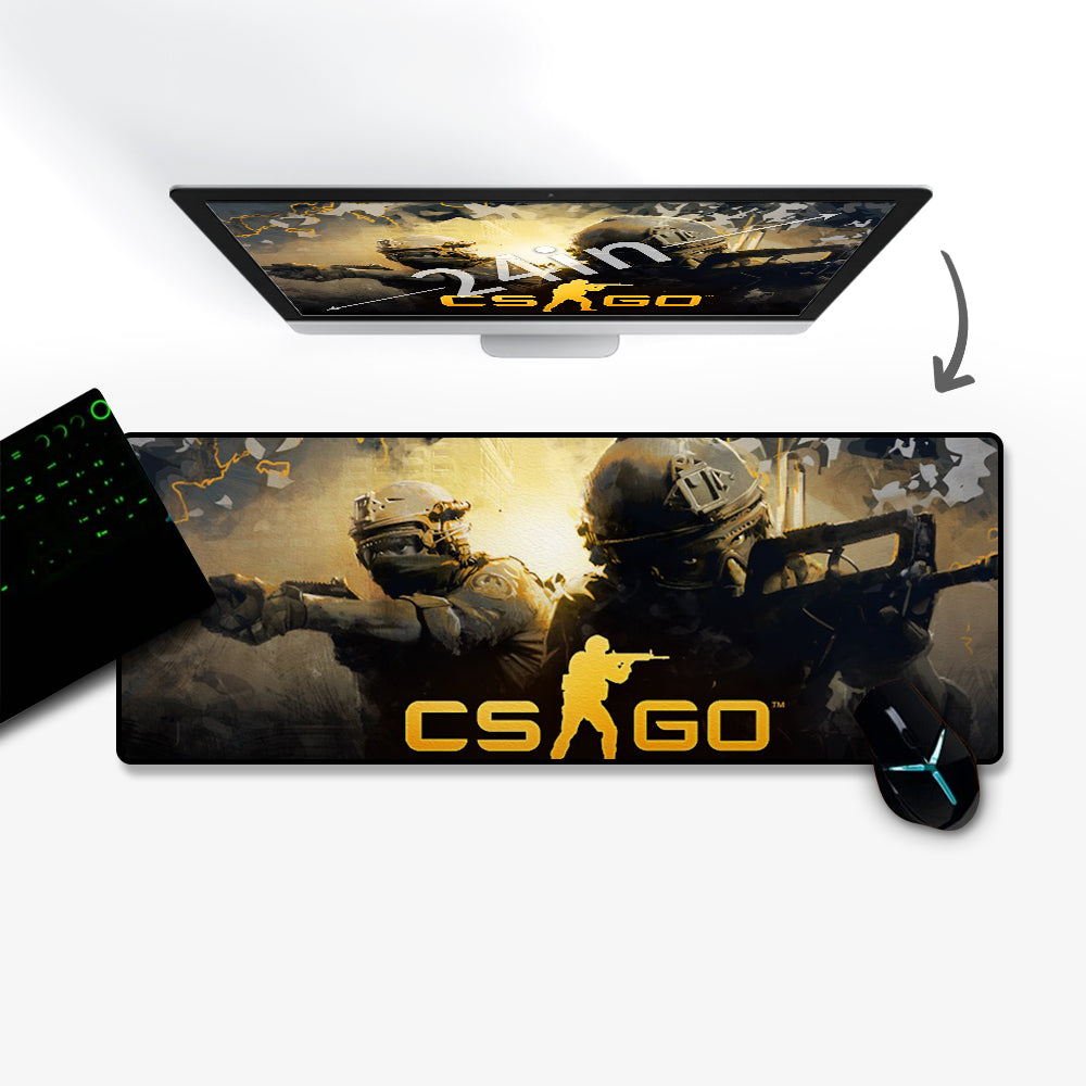Allleftout Custom Mousepad Cs Photo Mousepad Xl 31"X12"