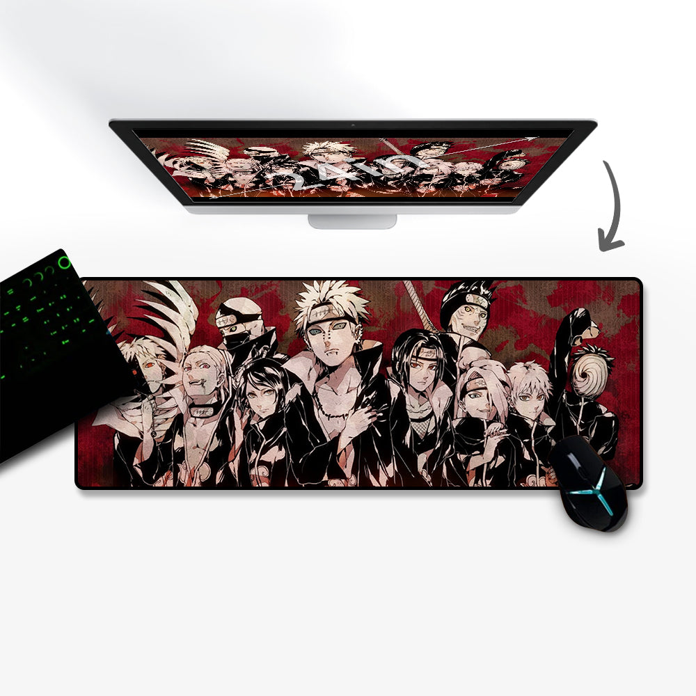 Allleftout Custom Photo Anime Mousepad Naruto Mousepad 31"X12"