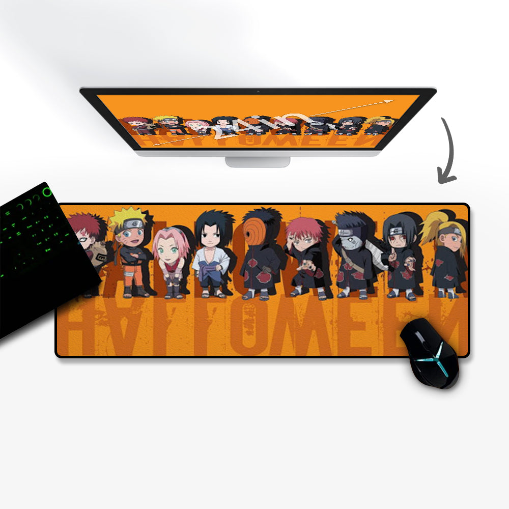 Allleftout Custom Photo Mousepad Naruto Anime Mousepad 31"X12"