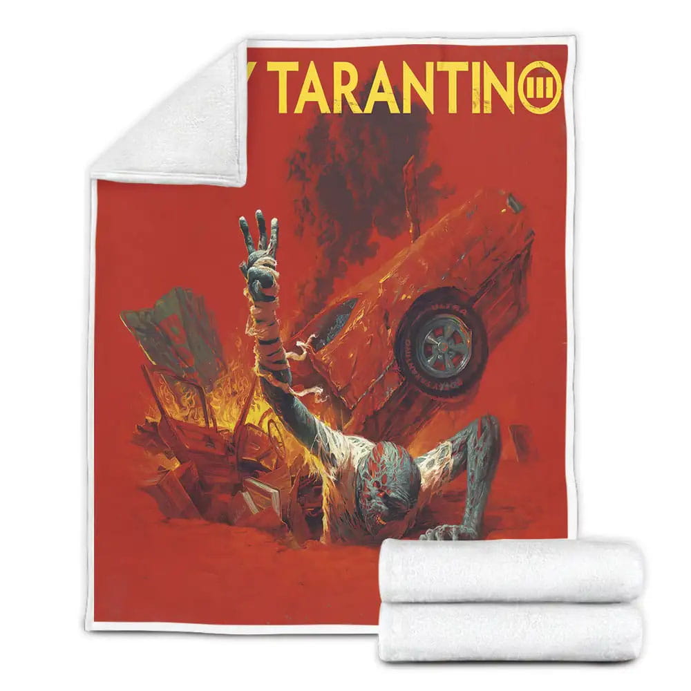 Logic Band Bobby Tarantino Cover Album Fleece Blanket Gift For Birthday Halloween Christmas Thanksgiving