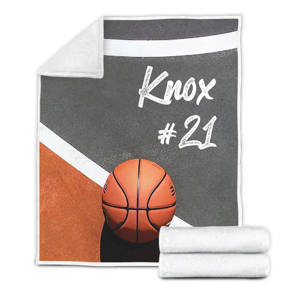 Basketball Court Out Side Petmytshirt Fleece Blanket Gift For Birthday Halloween Christmas Thanksgiving