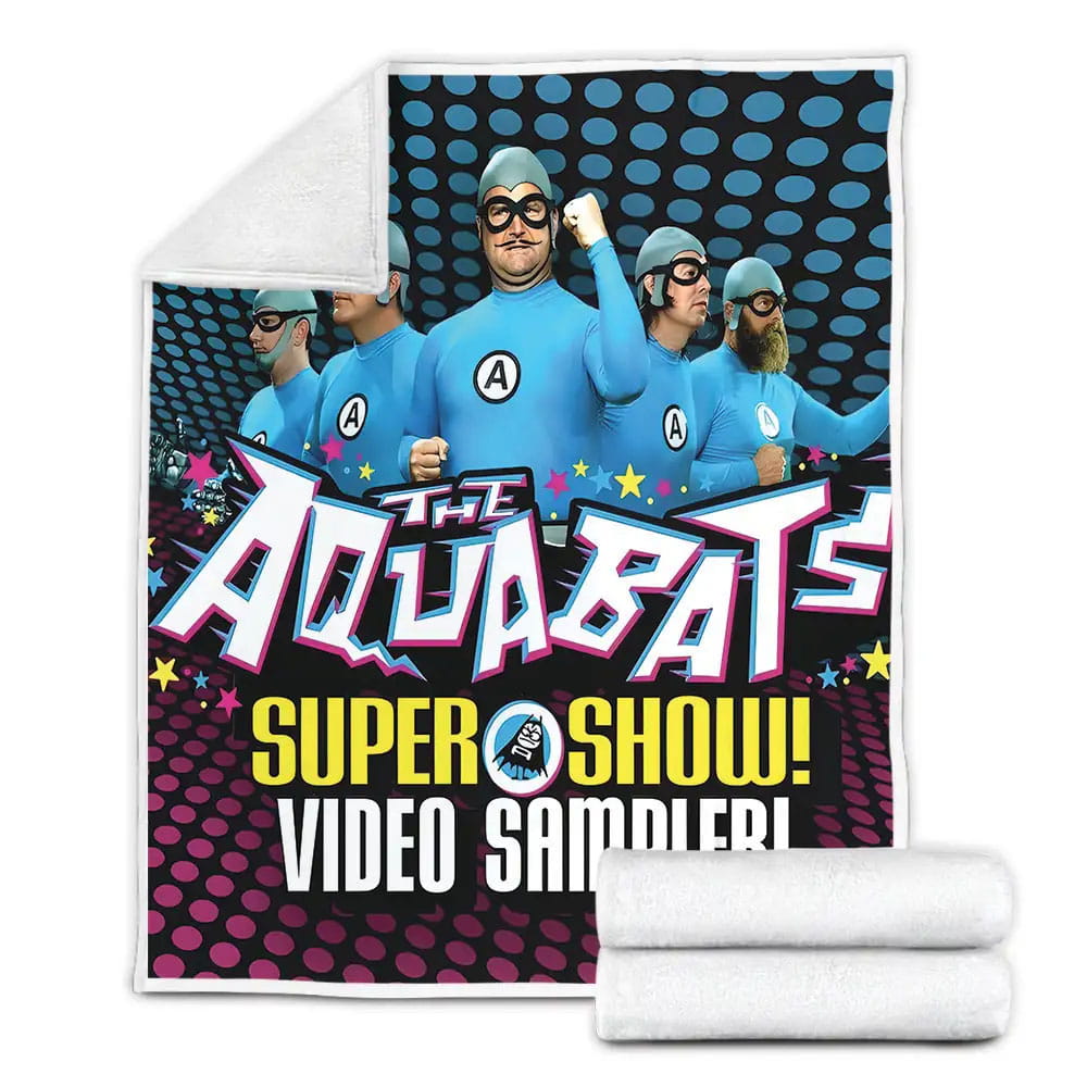 The Aquabats Super Show The Complete Collection Fleece Blanket Gift For Christmas Thanksgiving Halloween