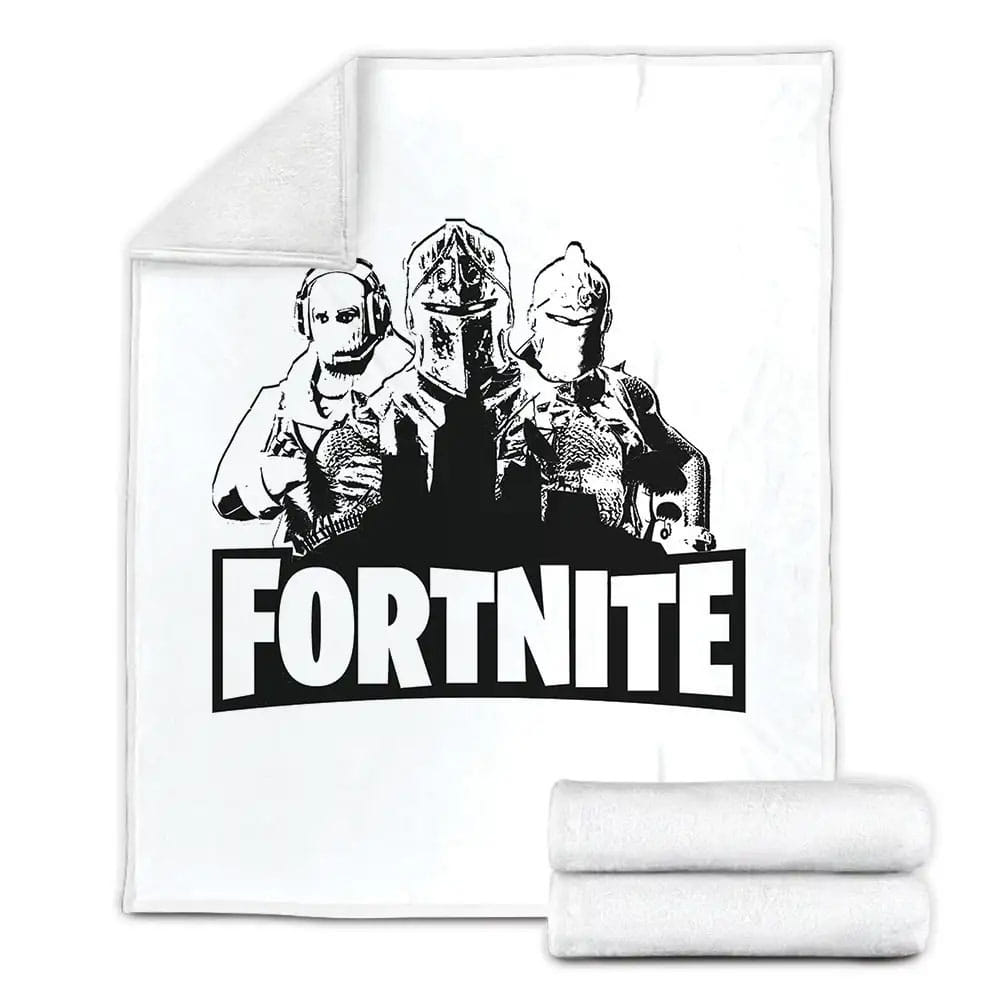 Game Fortnite Battle Royale Et 3D Printed Fleece Blanket Gift For Birthday Halloween Christmas Thanksgiving