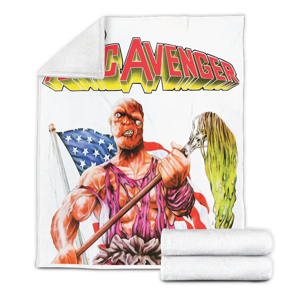 The Toxic Avenger 1984 Poster Movie Poster Fleece Blanket Gift For Birthday Halloween Christmas Thanksgiving