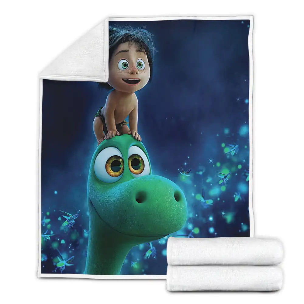 The Good Dinosaur 2015 Firefly Movie Poster Fleece Blanket Gift For Birthday Halloween Christmas Thanksgiving