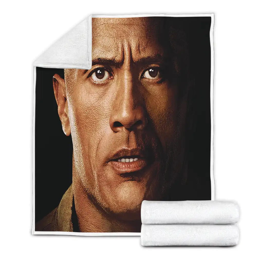 Dwayne Johnson As Dr. Smolder Bravestone In Jumanji Welcome To The Jungle Fleece Blanket Gift For Wife Husband Besties