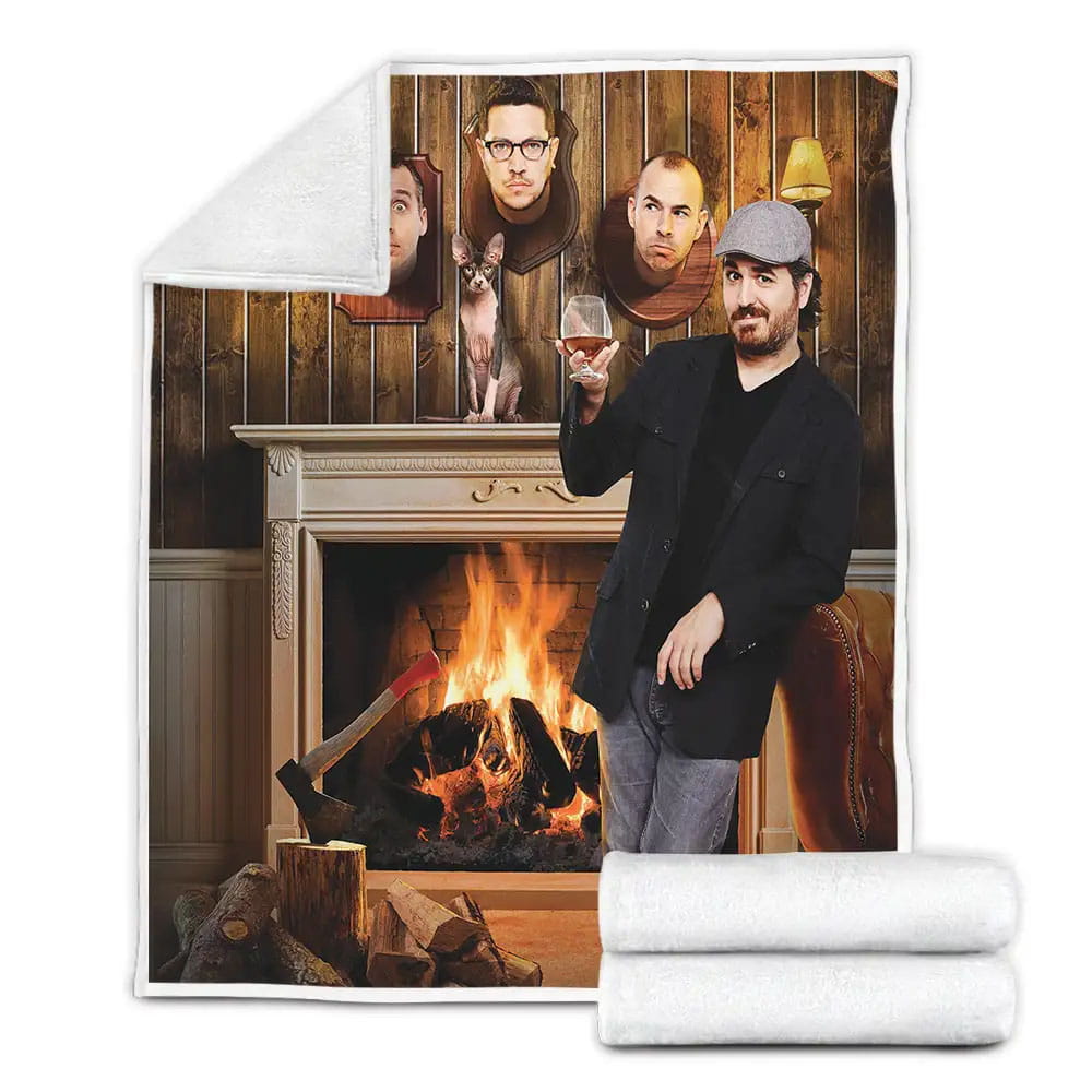 Impractical Jokers 2011 Movie Hanging With Friends Fleece Blanket Gift For Birthday Halloween Christmas Thanksgiving