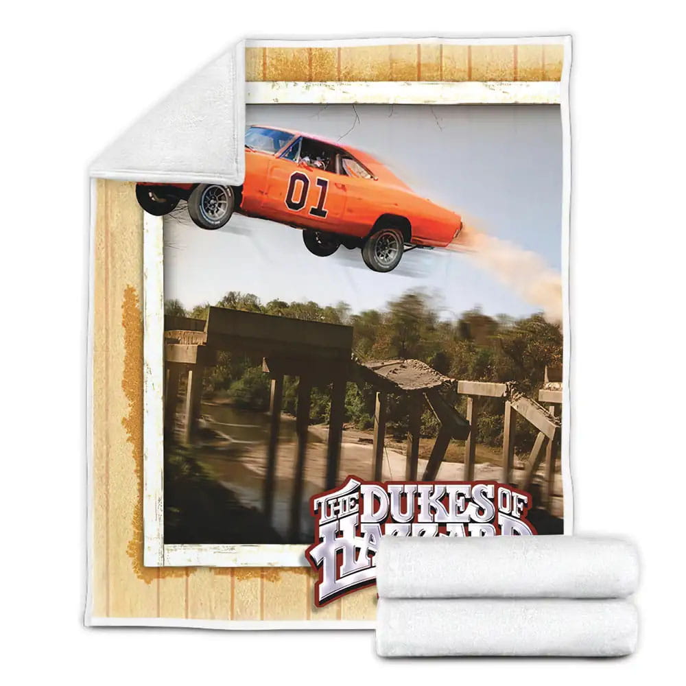 The Dukes Of Hazzard 1979?1985 Packour Movie Poster Fleece Blanket Gift For Birthday Halloween Christmas Thanksgiving