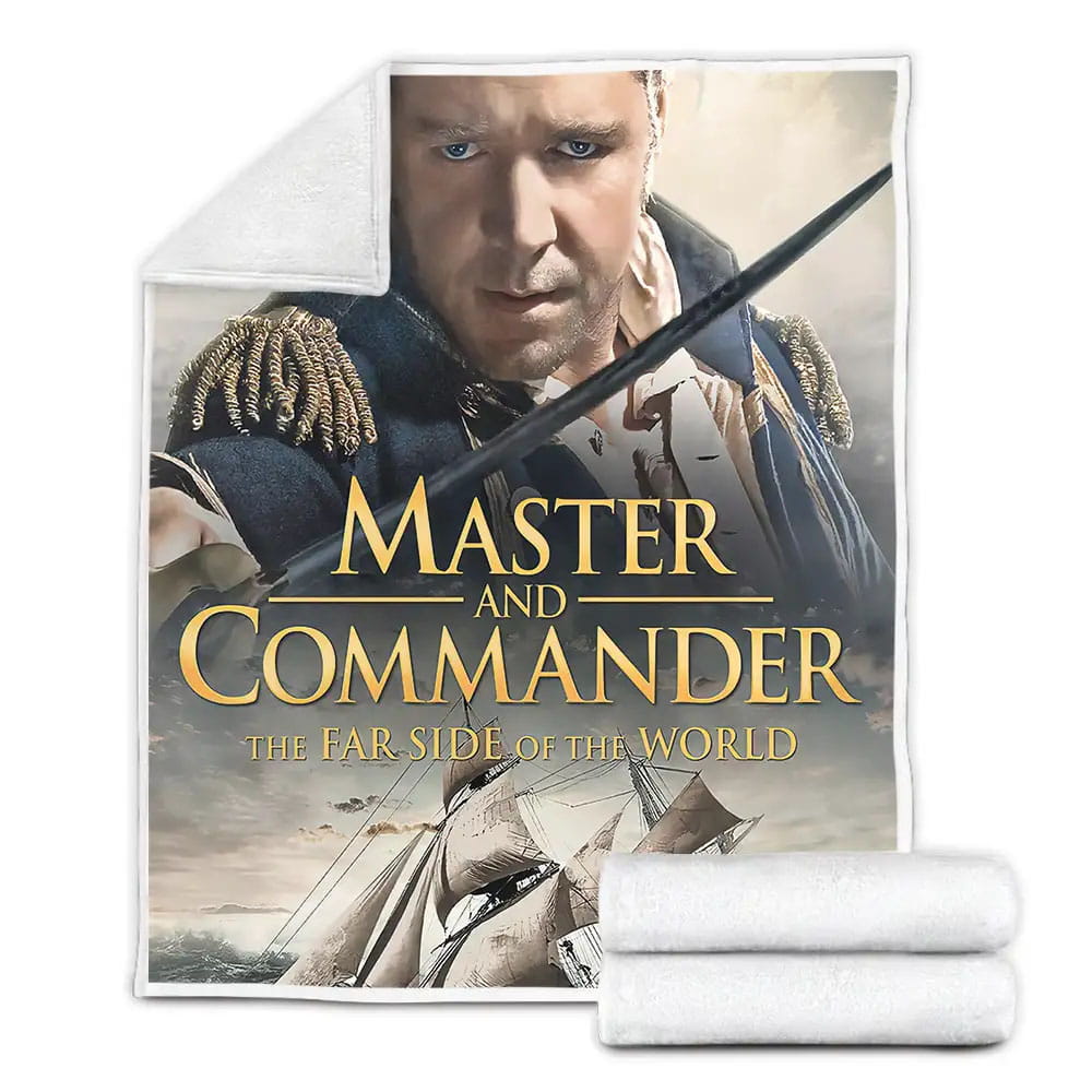Master And Commander The Far Side Of The World Movie Poster Fleece Blanket 