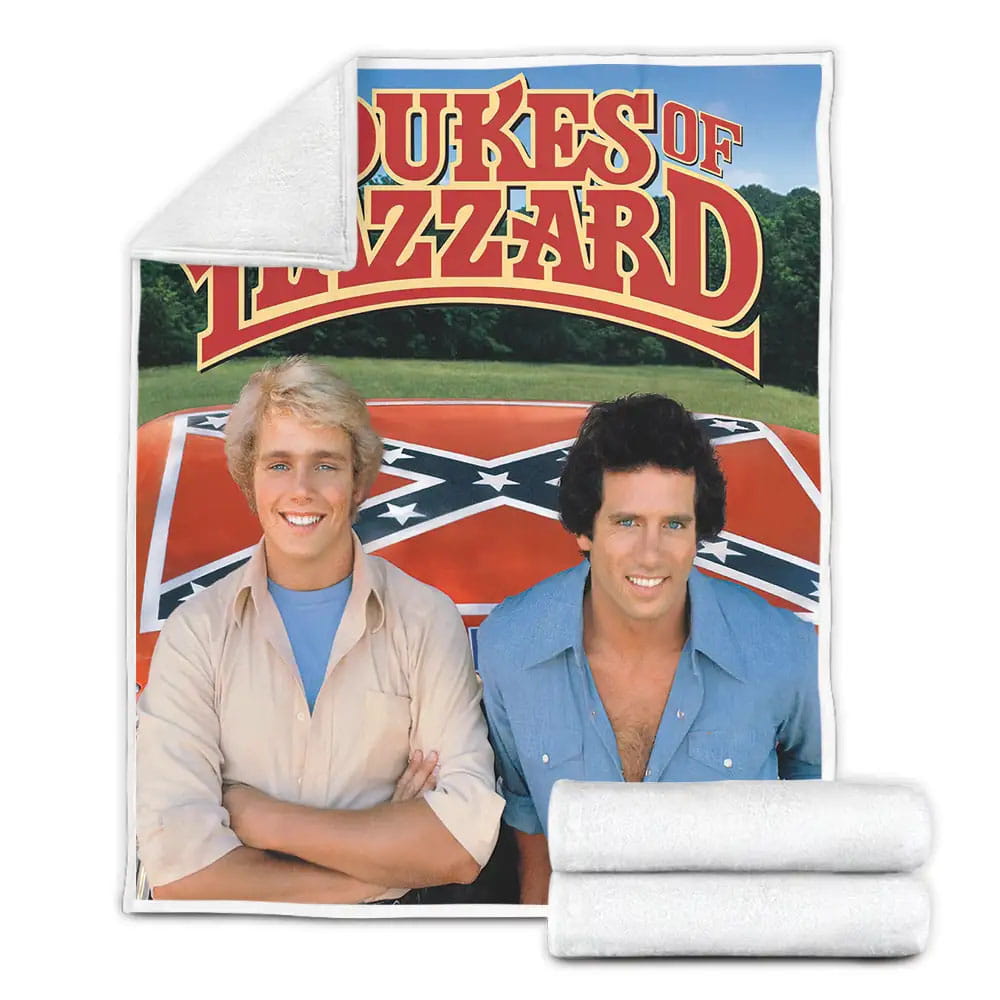 The Dukes Of Hazzard 1979?1985 The Complete Sixth Season Movie Poster Fleece Blanket 