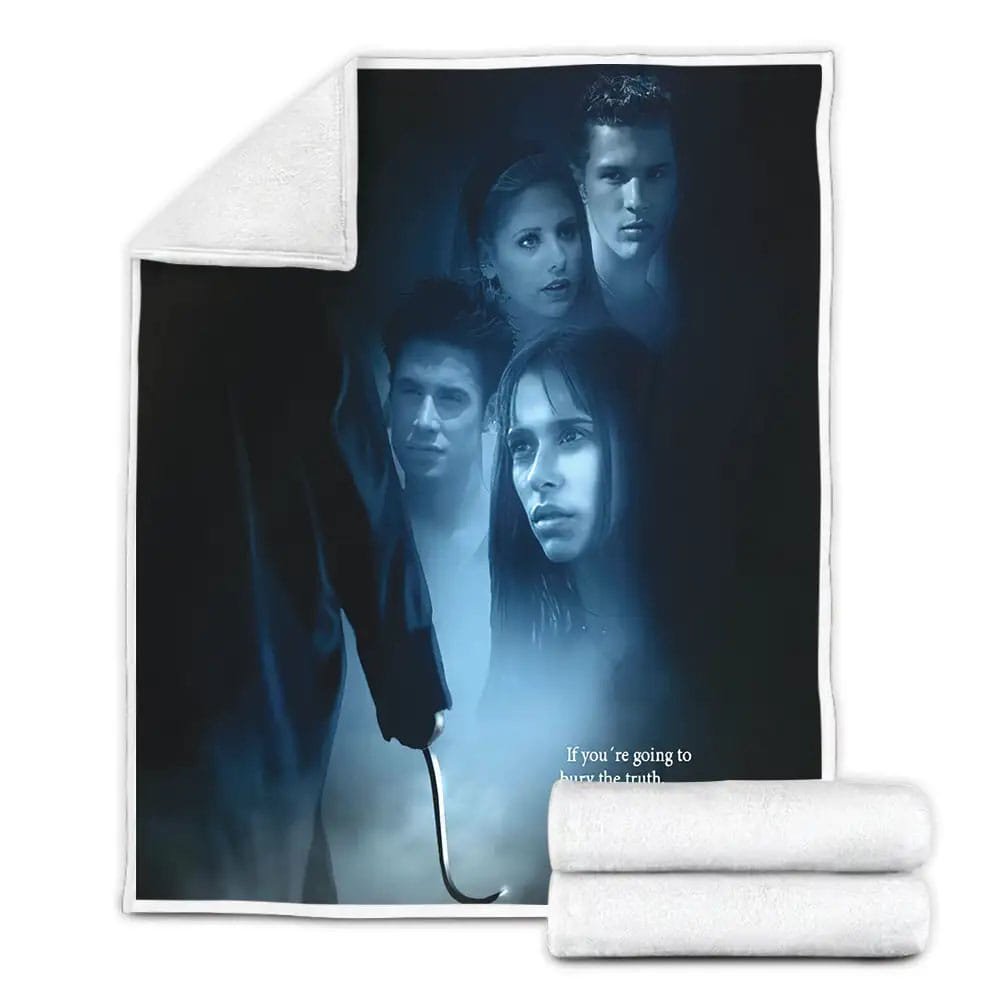 I Know What You Did Last Summer If Youre Going To Bury The Truth Make Sure It Stays Buried Movie Poster Blanket 