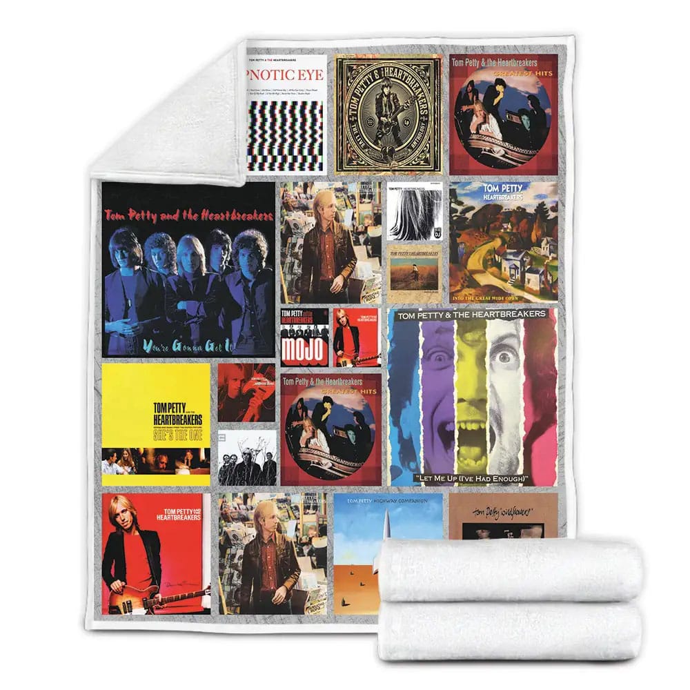 Tom Petty Fleece Blanket Gift For Wife Husband Besties