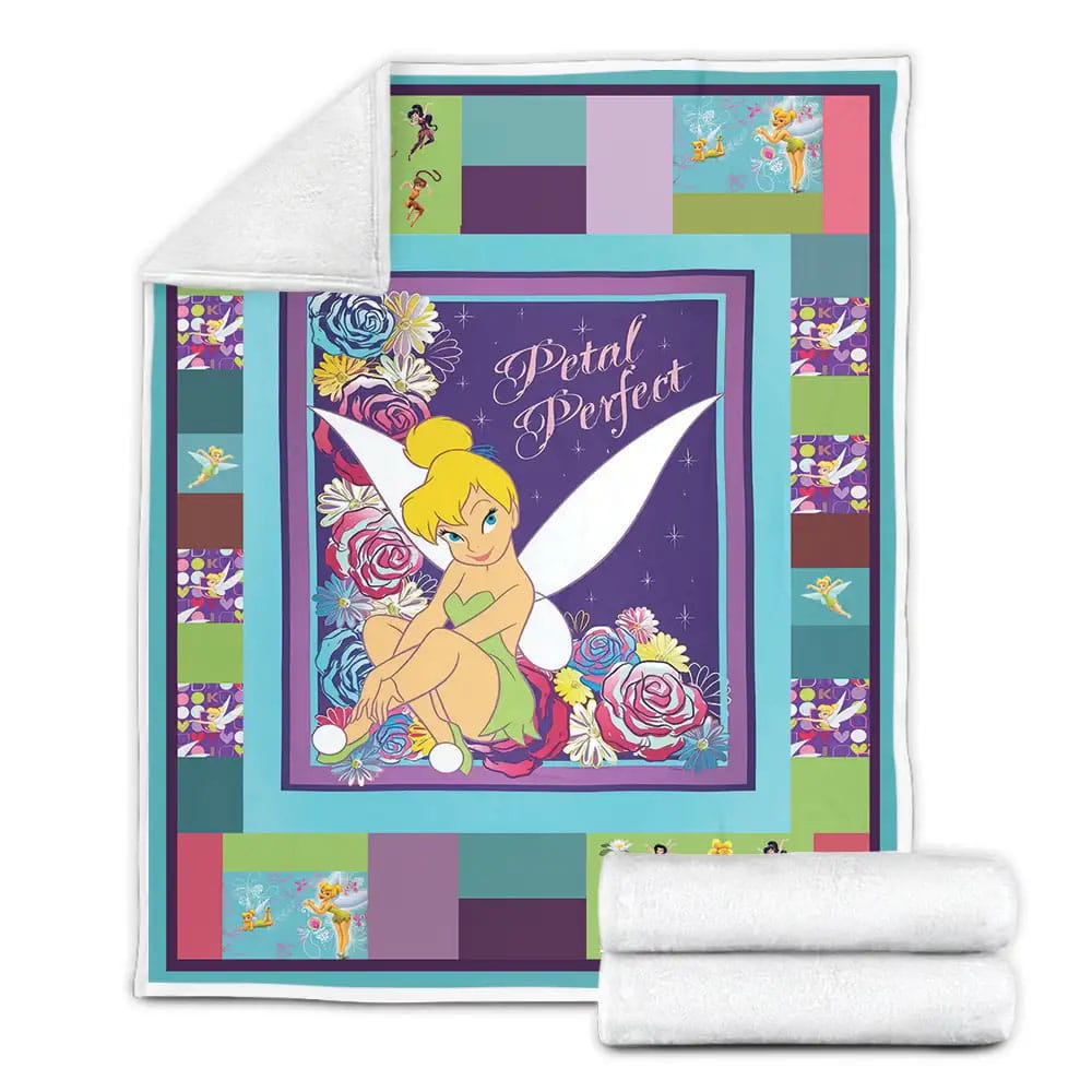Tinker Bell Fleece Blanket Gift For Wife Husband Besties