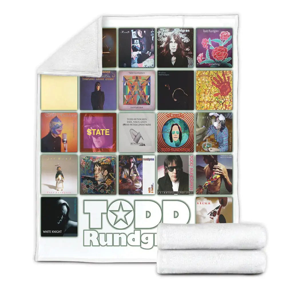 Todd Rundgren Fleece Blanket Gift For Wife Husband Besties