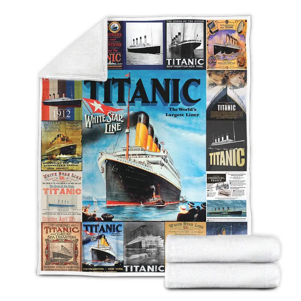 Titanic Fleece Blanket Perfect 