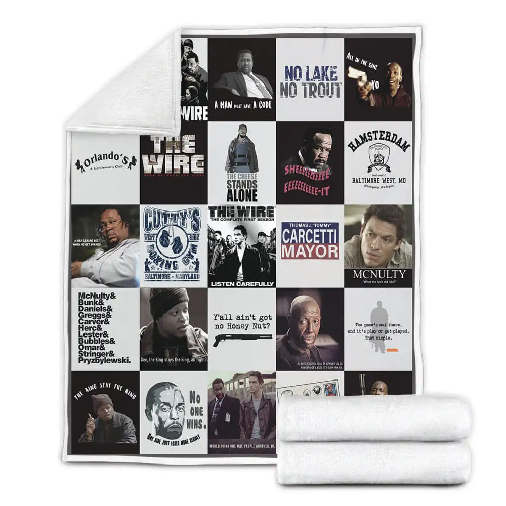 The Wire Fleece Blanket Perfect 