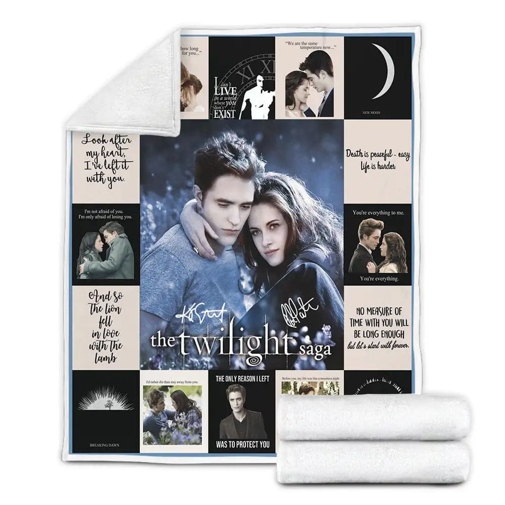 The Twilight Fleece Blanket Gift For Wife Husband Besties