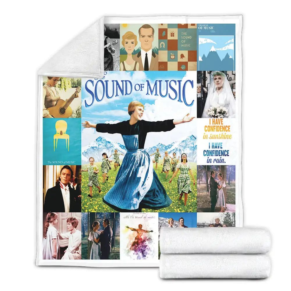The Sound Of Music Fleece Blanket Gift For Birthday Halloween Christmas