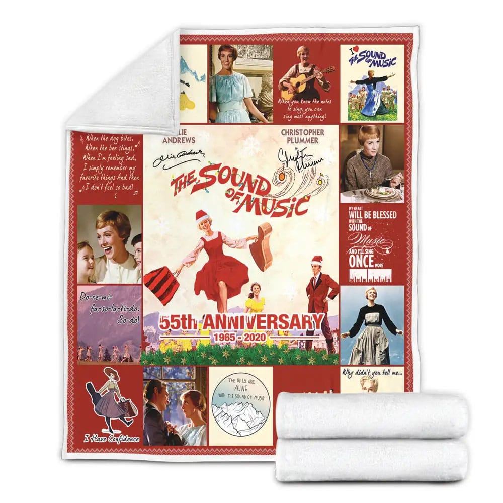 The Sound Of Music 1965 Fleece Blanket Gift For Wife Husband Besties