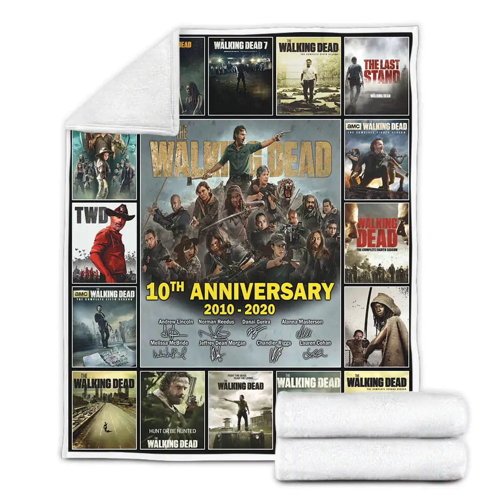 The Walking Dead Fleece Blanket Perfect 