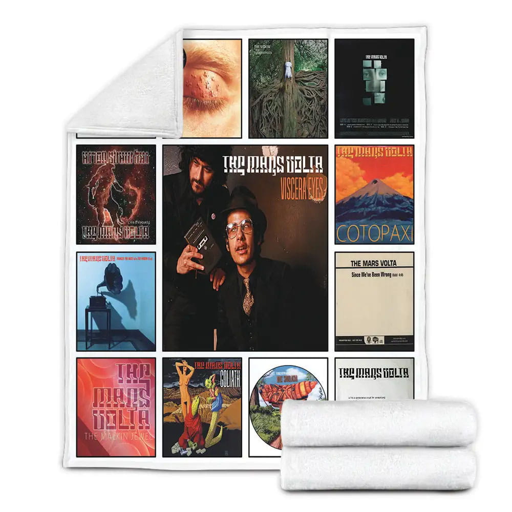The Mars Volta Albums Fleece Blanket Perfect 
