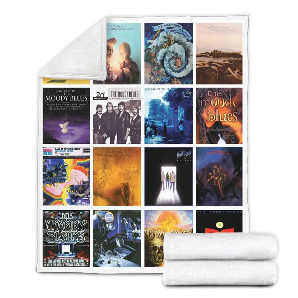 The Moody Blues Albums Fleece Blanket Perfect 