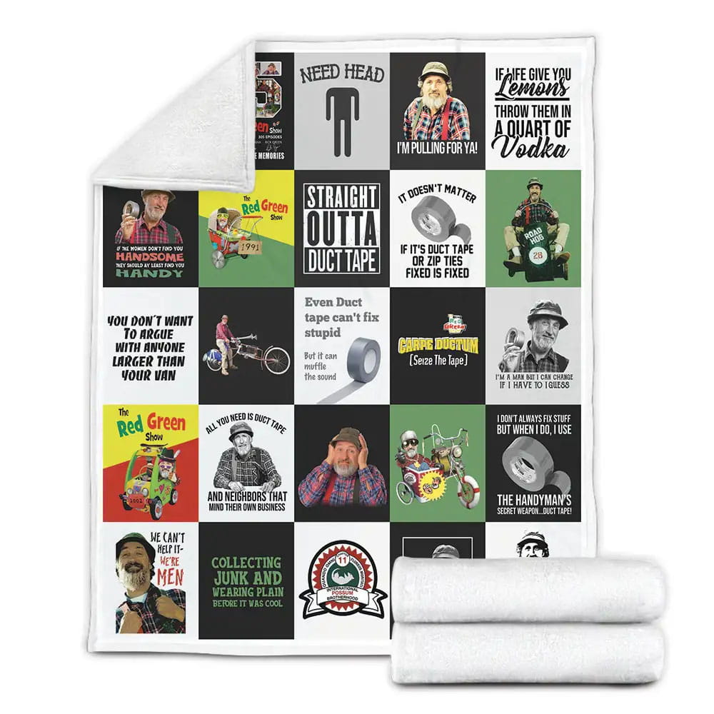 The Red Green Show Fleece Blanket Gift For Mothers Day Fathers Day