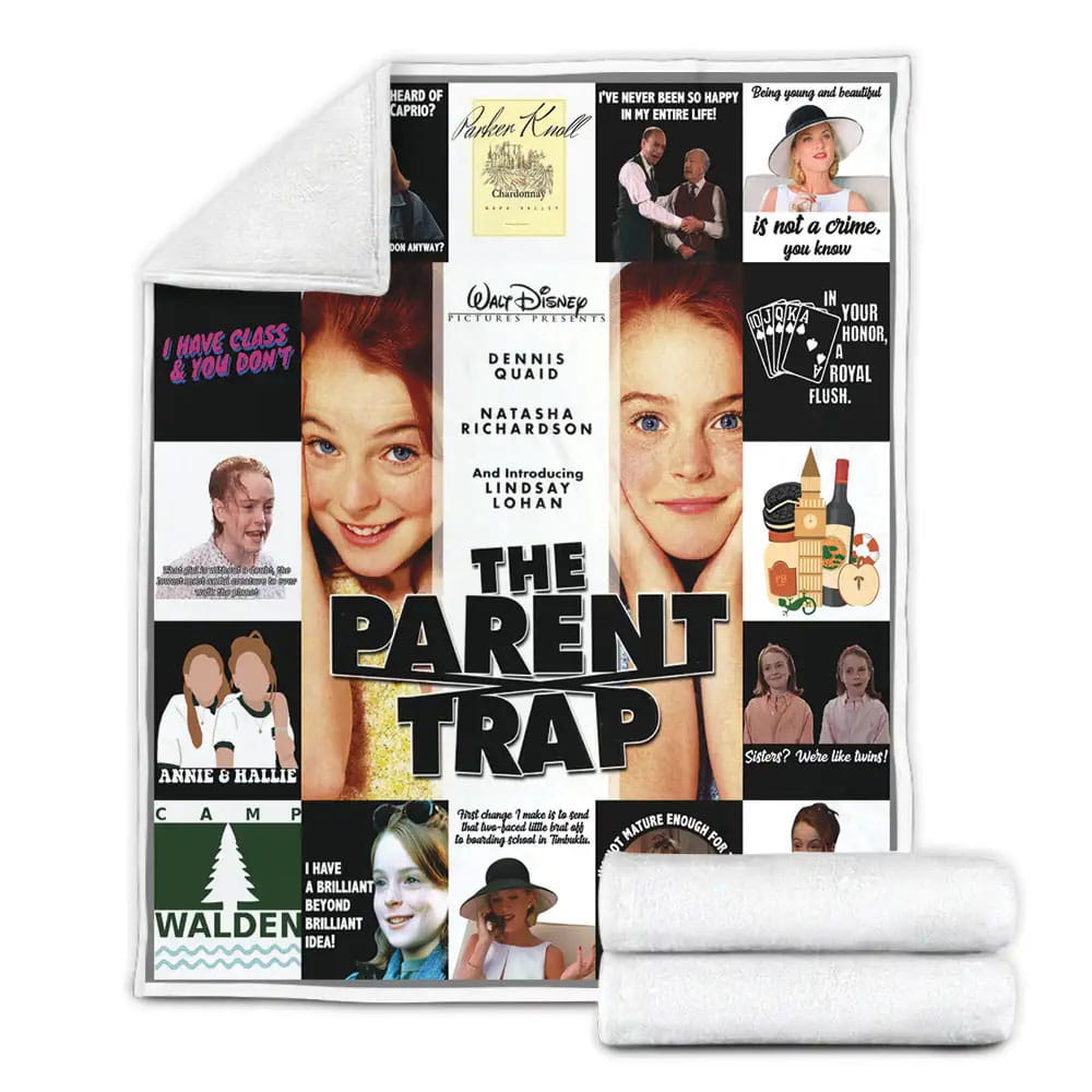 The Parent Traps Fleece Blanket Gift For Birthday Halloween Christmas