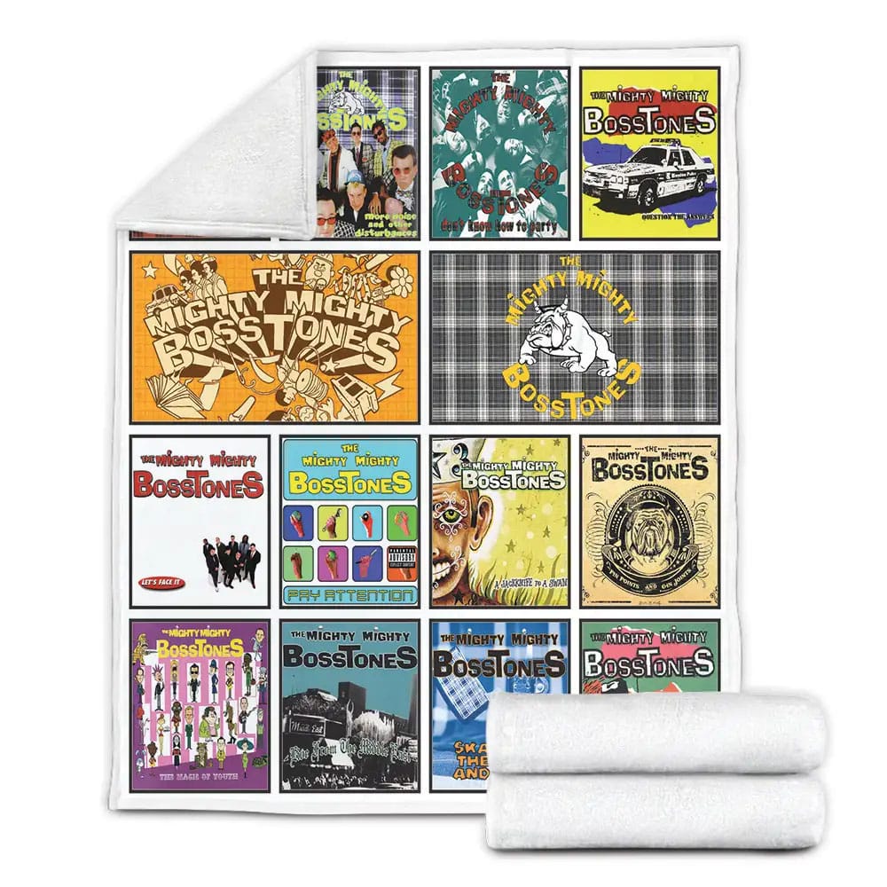 The Mighty Mighty Bosstones Fleece Blanket Gift For Wife Husband Besties