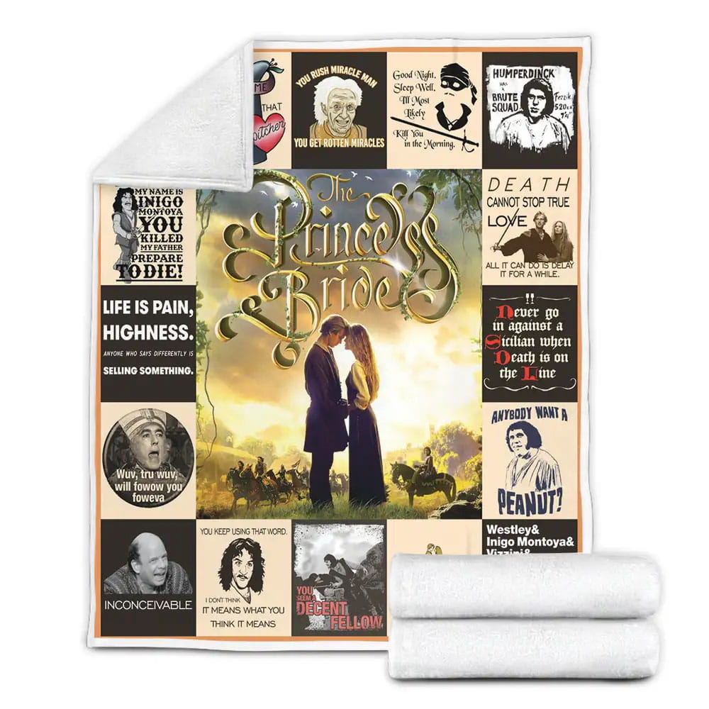 The Princess Bride Fleece Blanket Perfect 