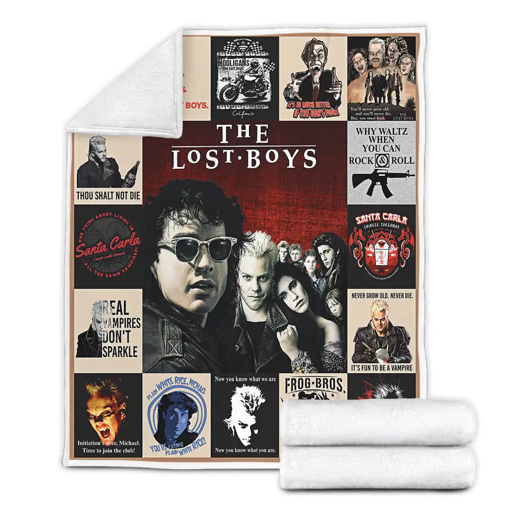 The Lost Boys Fleece Blanket Gift For Mothers Day Fathers Day